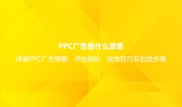 PPC广告是什么意思？详解PPC广告策略、评估指标、投放技巧及投放步骤