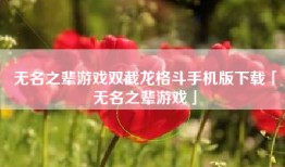 无名之辈游戏双截龙格斗手机版下载「无名之辈游戏」